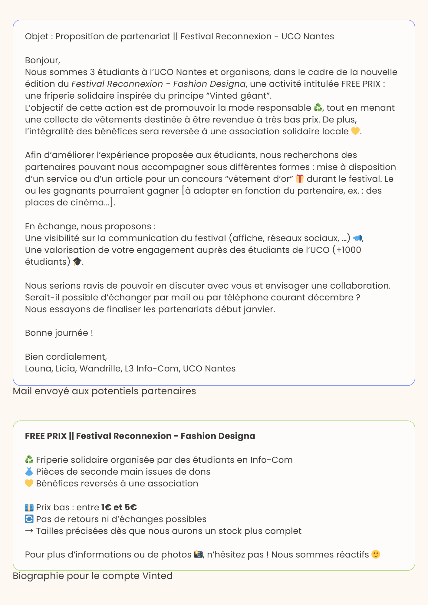 Stratégie de com' & gestion de projet 34