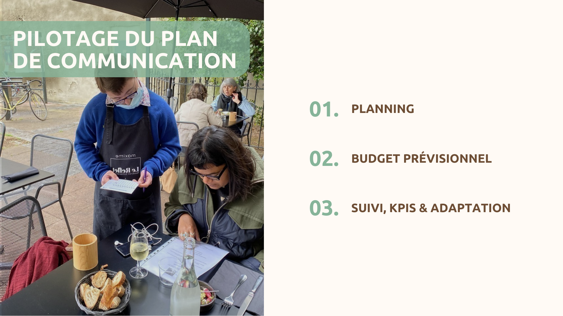 Stratégie de com' & gestion de projet 21